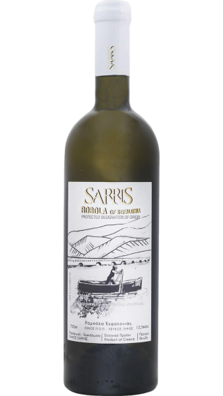 Bottle of Sarris Robola of Kefalonia 2022 wine 750 ml