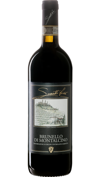 Bottle of Sassetti Livio Pertimali Brunello di Montalcino 2018 wine 750 ml