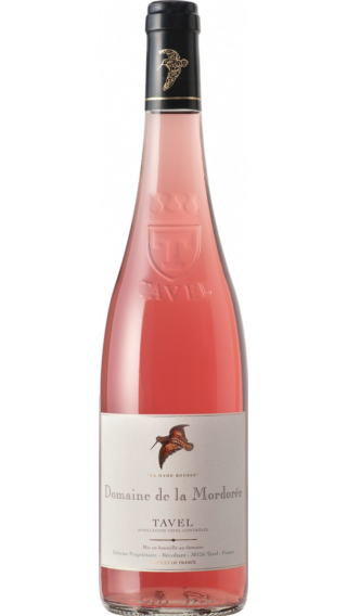 Bottle of Mordoree Tavel Rose La Dame Rousse 2017 wine 750 ml