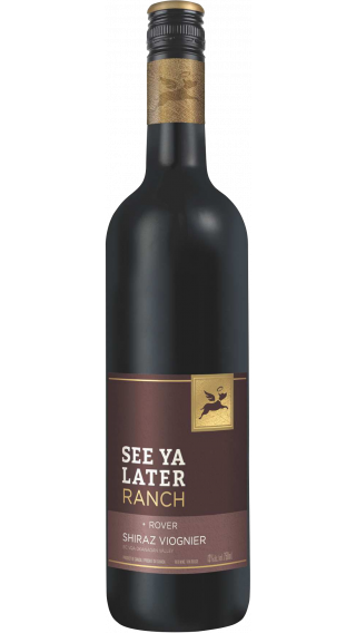 Bottle of See Ya Later Ranch Rover Shiraz Viognier 2017 wine 750 ml