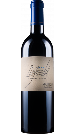 Bottle of Seghesio Sonoma Zinfandel 2019 wine 750 ml