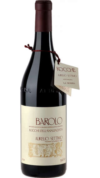 Bottle of Aurelio Settimo Barolo Rocche dell'Annunziata 2015 wine 750 ml