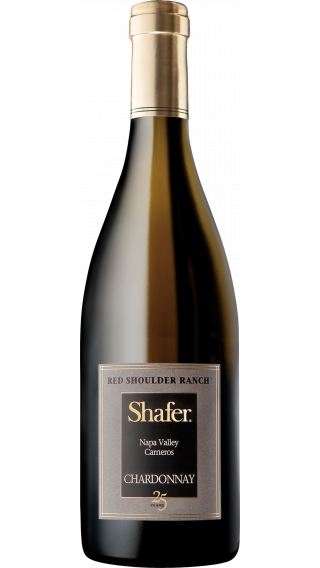 Bottle of Shafer Red Shoulder Ranch Chardonnay 2019 wine 750 ml