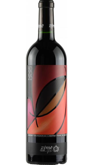 Bottle of Zyme 60 20 20 Cabernet 2015 wine 750 ml
