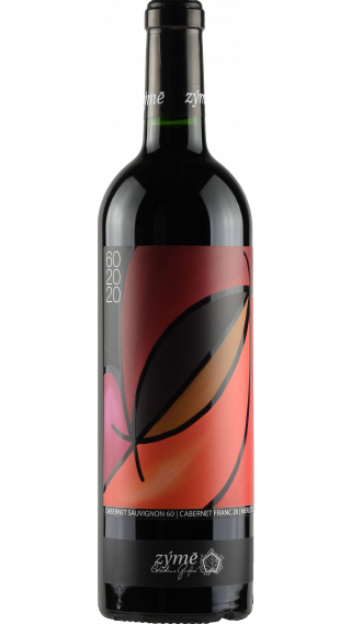 Bottle of Zyme 60 20 20 Cabernet 2018 wine 750 ml