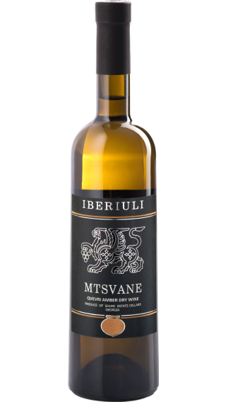 Bottle of Shumi Iberiuli Mtsvane Qvevri 2021 wine 750 ml
