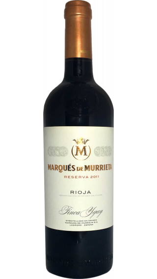 Bottle of Marques de Murrieta Rioja Reserva 2011 wine 750 ml