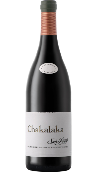 Bottle of Spice Route Chakalaka 2019 wine 750 ml