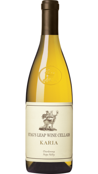 Bottle of Stag's Leap Wine Cellars Karia Chardonnay 2021 wine 750 ml
