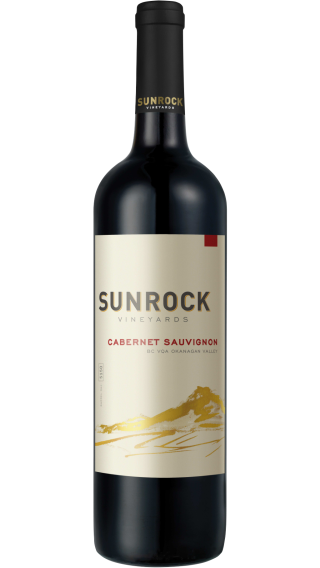 Bottle of Sunrock Cabernet Sauvignon 2020 wine 750 ml