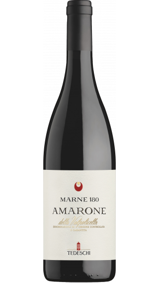 Bottle of Tedeschi Marne 180 Amarone della Valpolicella 2017 wine 750 ml