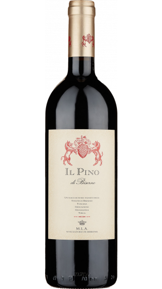 Bottle of Tenuta di Biserno Il Pino 2017 wine 750 ml