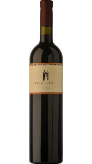 Bottle of Kozlovic Teran 2016 wine 750 ml