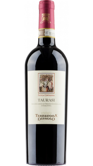 Bottle of Terredora Taurasi Fatica Contadina 2015 wine 750 ml