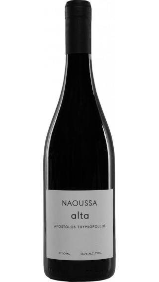Bottle of Thymiopoulos Naoussa Alta 2019 wine 750 ml