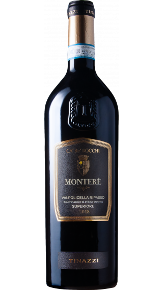 Bottle of Tinazzi Ca de Rocchi Valpolicella Ripasso Superiore Montere 2018 wine 750 ml