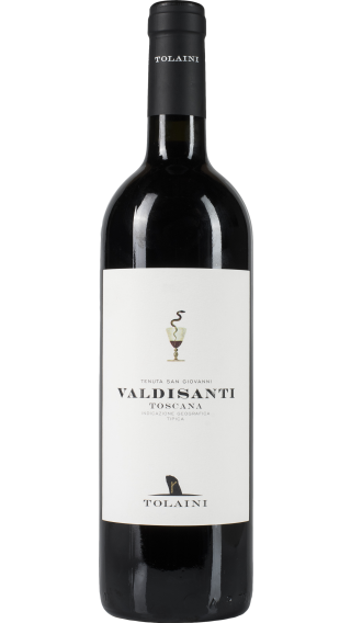 Bottle of Tolaini Valdisanti 2020 wine 750 ml
