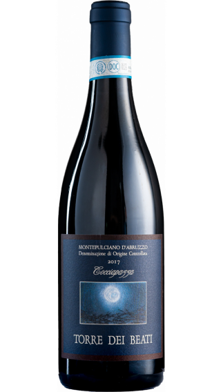 Bottle of Torre dei Beati Cocciapazza Montepulciano d'Abruzzo 2017 wine 750 ml