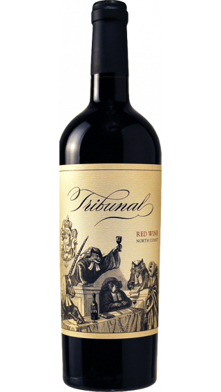 Bottle of Tribunal  Red 2017 wine 750 ml