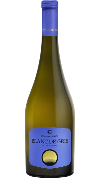 Bottle of Tselepos Blanc de Gris 2022 wine 750 ml