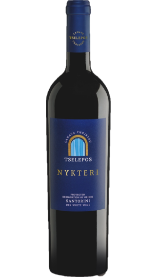 Bottle of Tselepos Nychteri 2022 wine 750 ml
