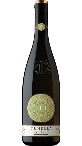 Bottle of Tunella Col Baje Pinot Grigio 2021 wine 750 ml
