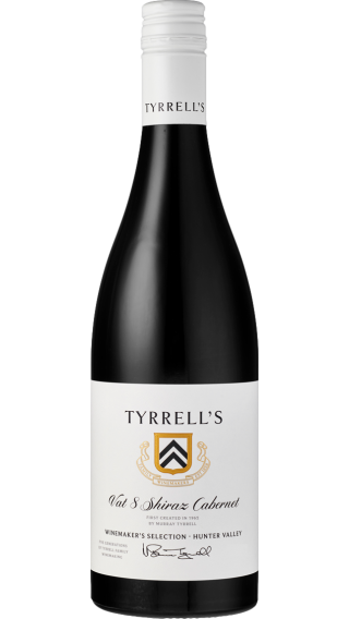 Bottle of Tyrrell's Vat 8 Shiraz Cabernet 2019 wine 750 ml