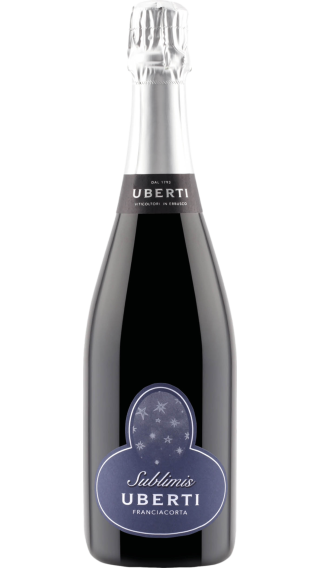 Bottle of Uberti Franciacorta Sublimis 2016 wine 750 ml