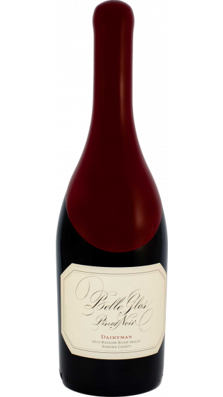 Bottle of Belle Glos Dairyman Pinot Noir 2014 wine 750 ml