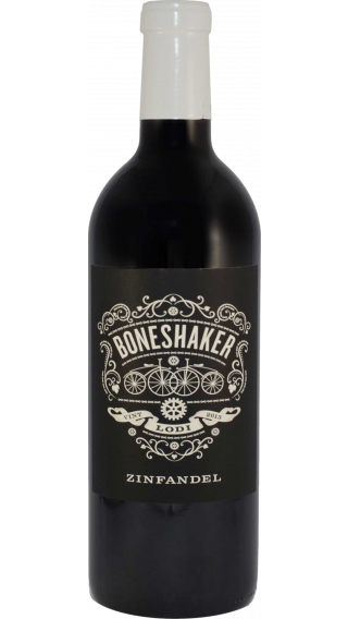 Bottle of Boneshaker Zinfandel 2013 wine 750 ml