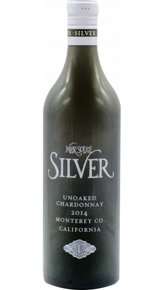 Bottle of Mer Soleil Silver Chardonnay 2015 wine 750 ml