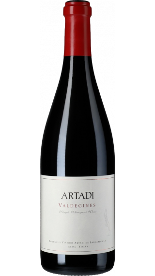 Bottle of Artadi Valdegines 2017 wine 750 ml