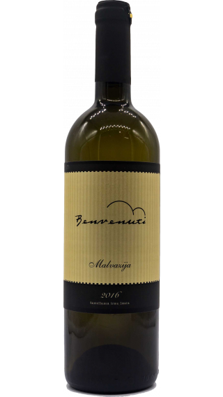 Bottle of Benvenuti Malvasia 2016 wine 750 ml