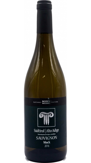 Bottle of Kellerei Bozen Sauvignon Blanc Mock 2016 wine 750 ml