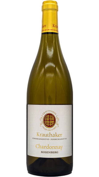 Bottle of Krauthaker Chardonnay Rosenberg 2021 wine 750 ml