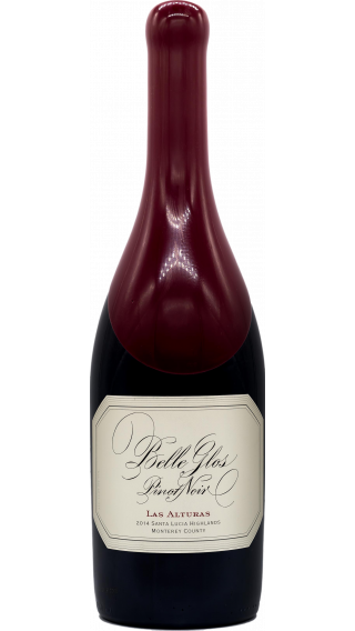 Bottle of Belle Glos Las Alturas Pinot Noir 2014 wine 750 ml
