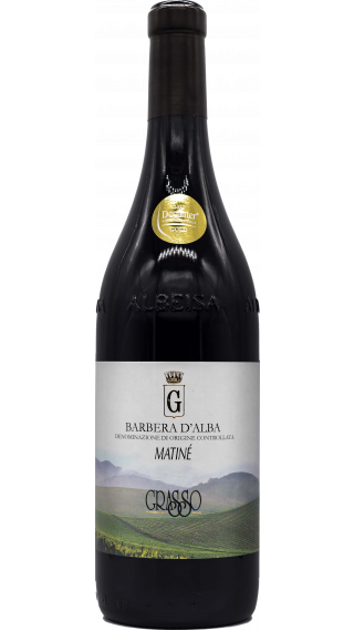 Bottle of Grasso Fratelli Barbera d'Alba Matine 2016 wine 750 ml