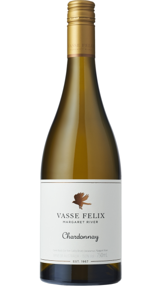 Bottle of Vasse Felix Chardonnay 2021 wine 750 ml