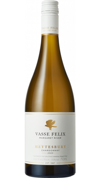 Bottle of Vasse Felix Heytesbury Chardonnay 2020 wine 750 ml