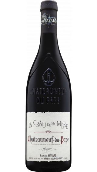 Bottle of Vignobles Mayard Chateauneuf du Pape La Crau de Ma Mere 2018 wine 750 ml