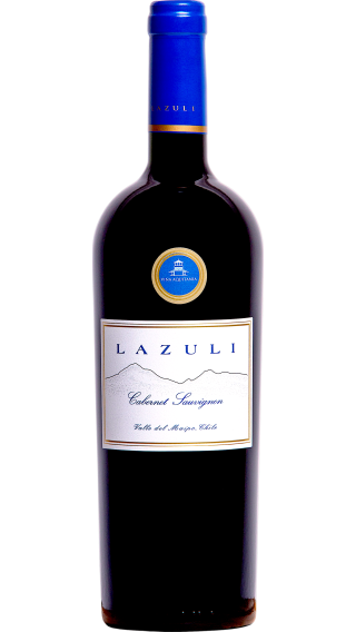 Bottle of Vina Aquitania Lazuli Cabernet Sauvignon 2019 wine 750 ml