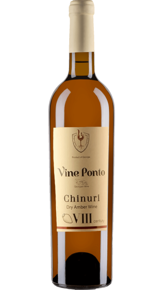 Bottle of Vine Ponto Chinuri Qvevri 2018 wine 750 ml