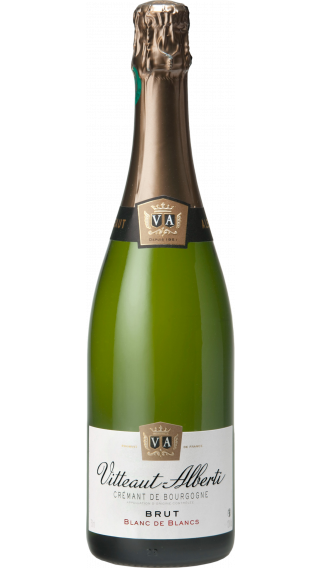 Bottle of Vitteaut-Alberti Cremant de Bourgogne Blanc de Blancs Brut wine 750 ml