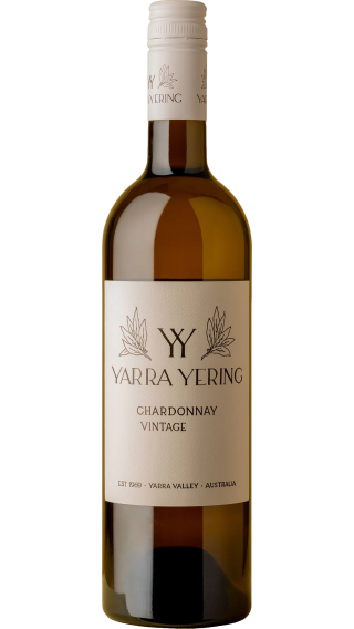 Bottle of Yarra Yering Chardonnay 2021 wine 750 ml