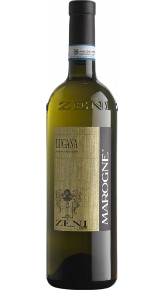 Bottle of Zeni Lugana Marogne 2020 wine 750 ml