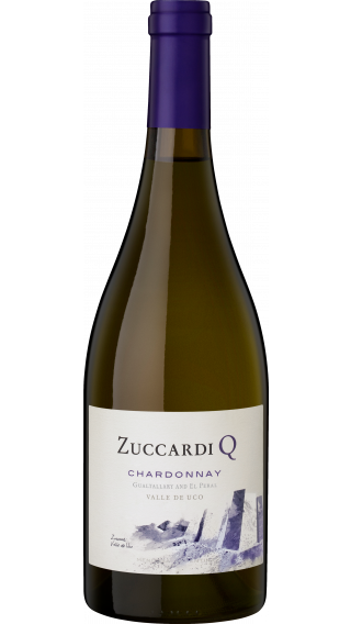 Bottle of Zuccardi Serie Q Chardonnay 2018 wine 750 ml