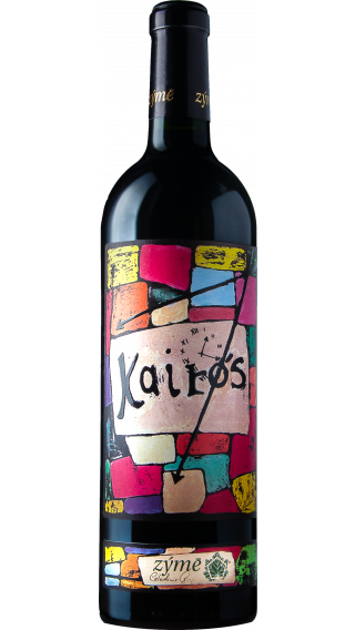 Bottle of Zyme Kairos 2017 wine 750 ml