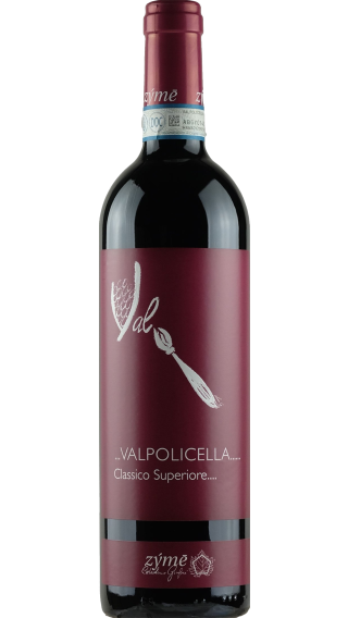 Bottle of Zyme Valpolicella Superiore 2018 wine 750 ml