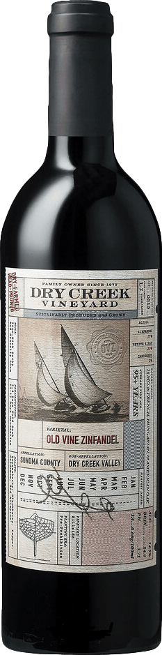 Dry Creek Old Vine Zinfandel 2019 Červené 14.5% 0.75 l