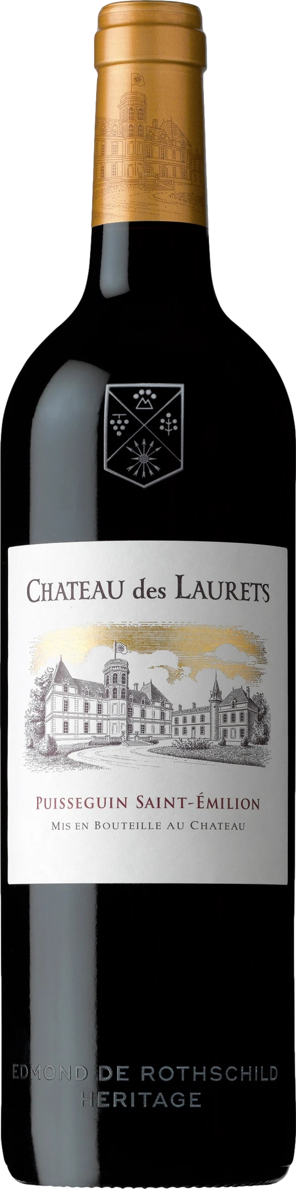 Edmond de Rothschild Chateau des Laurets 2017 Červené 14.5% 0.75 l